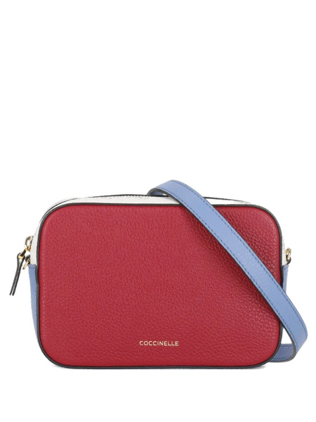  Coccinelle Leather Zip-fastening Mini Bag - Red 