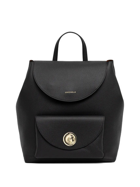  Coccinelle Logo-detail Backpack - Black 