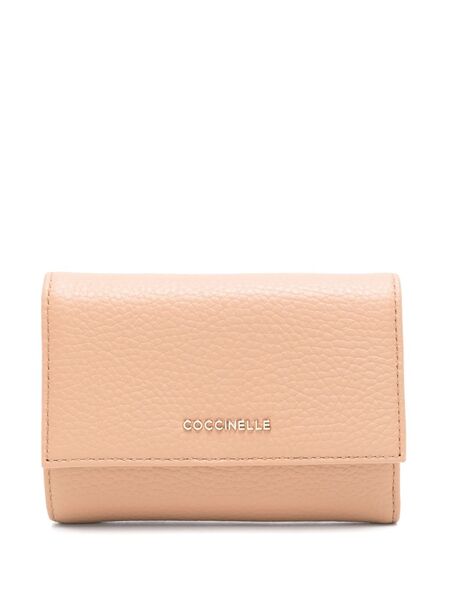  Coccinelle Metallic Wallet - Brown 