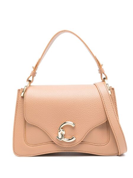  Coccinelle Small C-me Tote Bag - Brown 