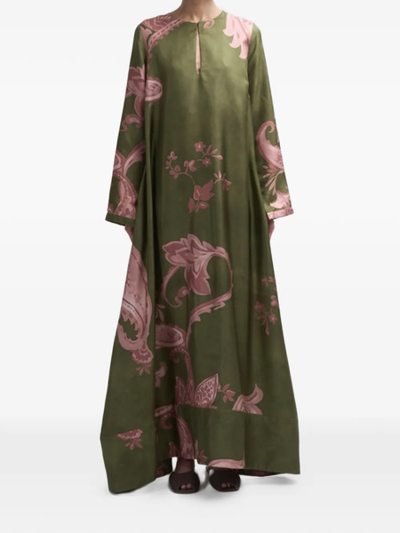  Cogo Floral Dress - Green 