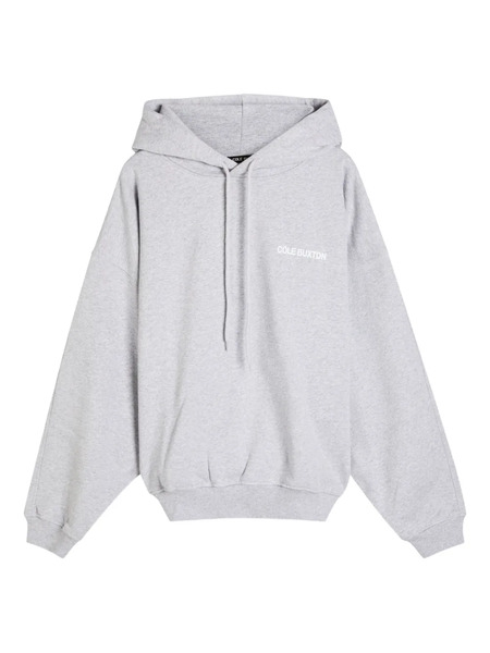  Cole Buxton Drawstring Hoodie - Grey 