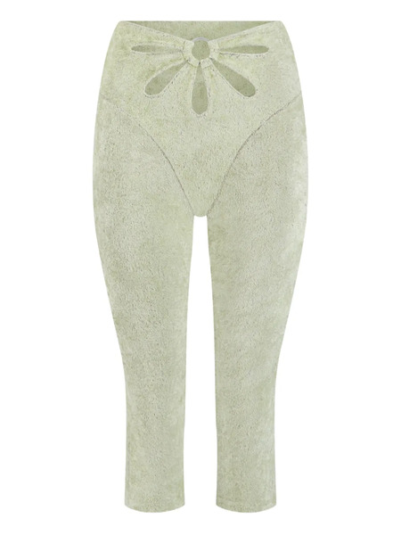  Collina Strada Flower Capri Trousers - Green 