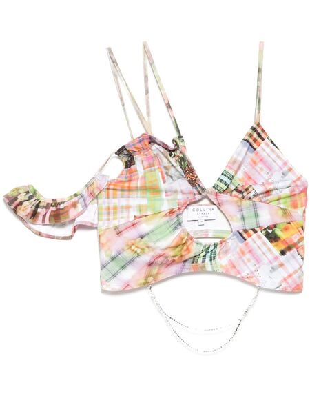  Collina Strada Graphic Print Vest - Pink 