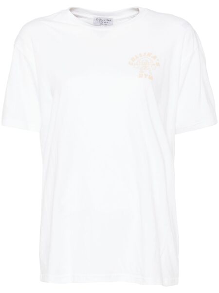  Collina Strada Gym-graphic T-shirt - White 