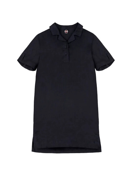  Colmar Buttoned Mini Dress - Black 