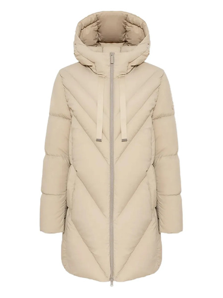  Colmar Hooded Quilted Coat - Neutrals 