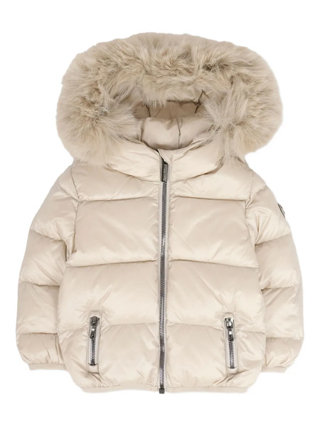  Colmar Kids Fur-trimmed Quilted Jacket - Neutrals 