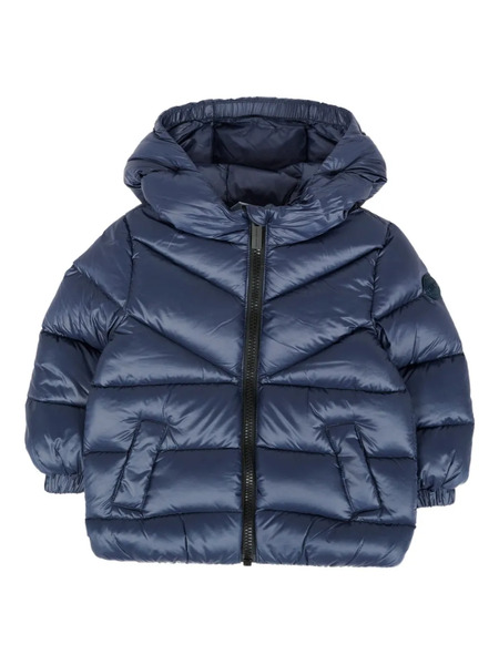  Colmar Kids Hooded Quilted Padded Jacket - Blue 