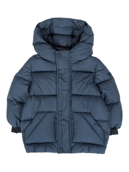  Colmar Kids Hooded Quilted Padded Jacket - Blue 