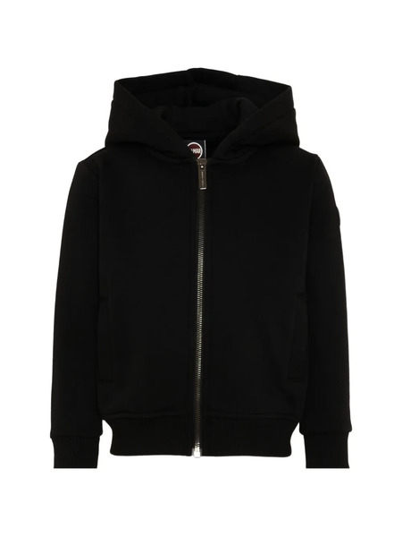  Colmar Kids Hooded Zip-up Sweatshirt - Black 