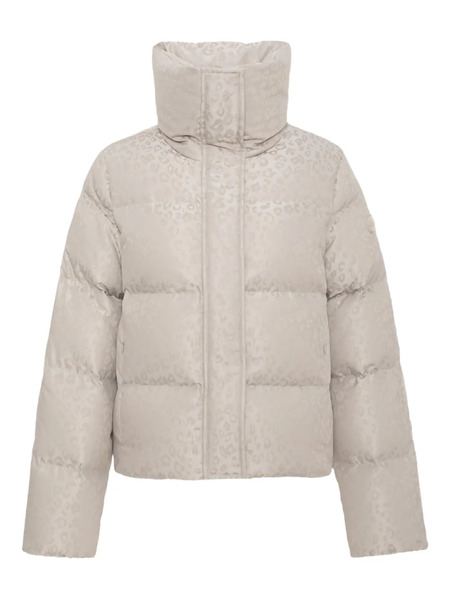  Colmar Leopard-print Quilted Jacket - Neutrals 