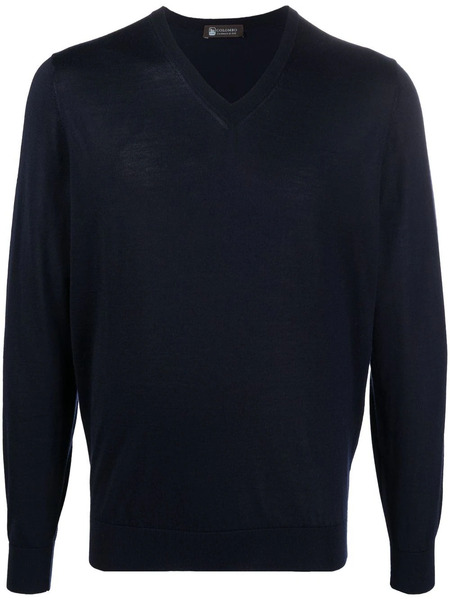  Colombo Slim-cut Cashmere Jumper - Blue 