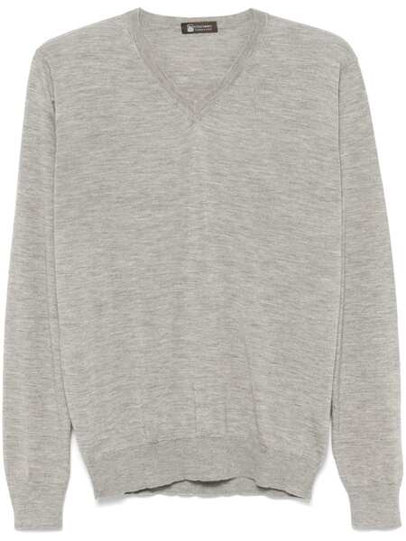  Colombo V-neck Sweater - Grey 