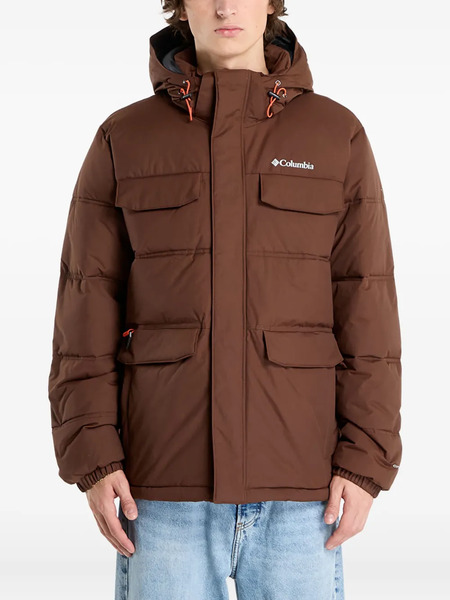  Columbia Landroamer™ Hooded Puffer Jacket - Brown 