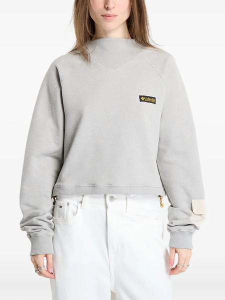  Columbia Logo-patch Sweatshirt - Grey 