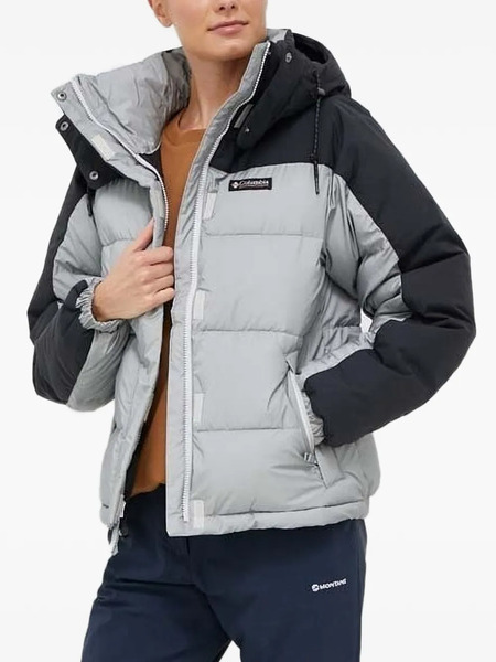  Columbia Snowqualmie™ Hooded Puffer Jacket - Grey 