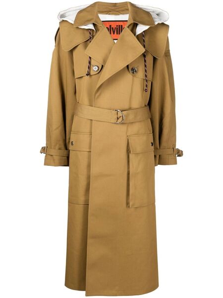  Colville Oversized Trench Coat - Brown 
