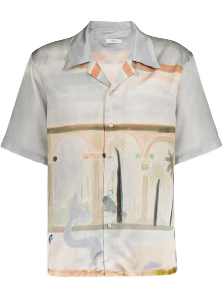 Commas Abstract-pattern Shirt - Neutrals 