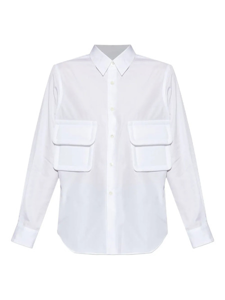  Comme Des Garçons Comme Des Garçons Double-pocket Shirt - White 