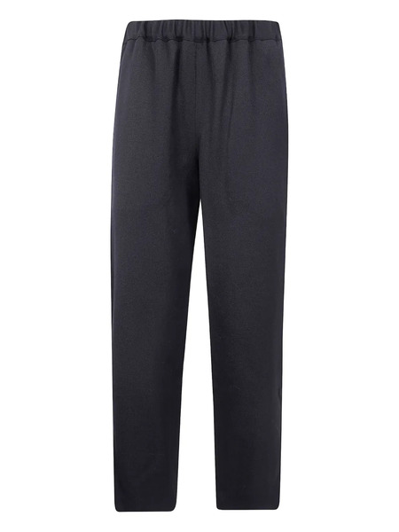  Comme Des Garçons Comme Des Garçons Elastic-waist Wool Trousers - Black 