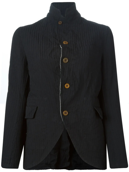  Comme Des Garçons Comme Des Garçons Jacquard Stripe Jacket - Black 