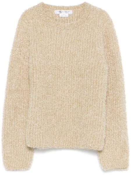  Comme Des Garçons Comme Des Garçons Lurex Sweater - Gold 