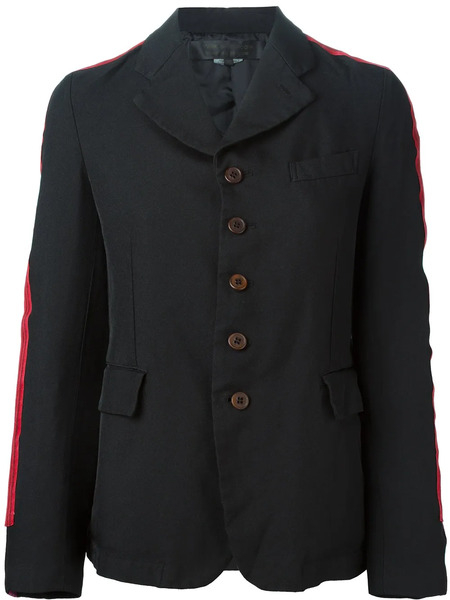  Comme Des Garçons Comme Des Garçons Patch Stripe Blazer - Black 