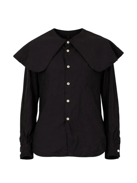  Comme Des Garçons Comme Des Garçons Pilgrim Collar Blouse - Black 