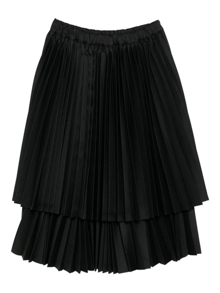  Comme Des Garçons Comme Des Garçons Pleated Midi Skirt - Black 