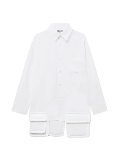  Comme Des Garçons Comme Des Garçons Pocket Shirt - White 