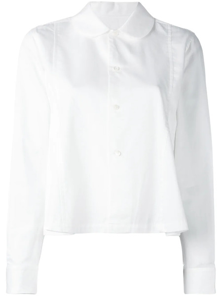  Comme Des Garçons Comme Des Garçons Round Collar Shirt - White 