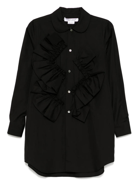 Comme Des Garçons Comme Des Garçons Ruffle Shirt - Black 