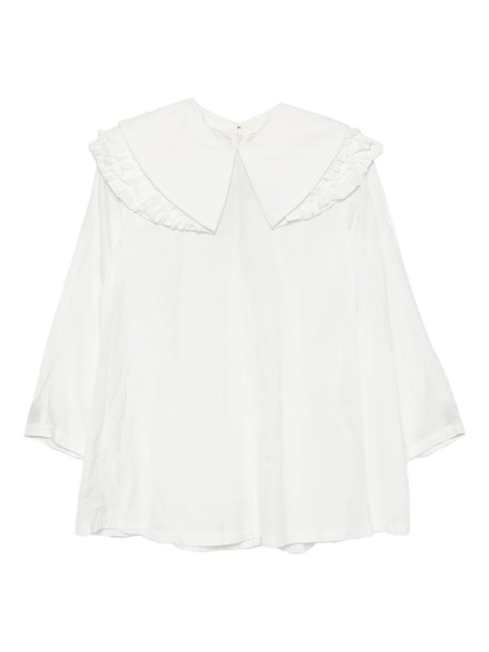  Comme Des Garçons Comme Des Garçons Ruffled Blouse - White 