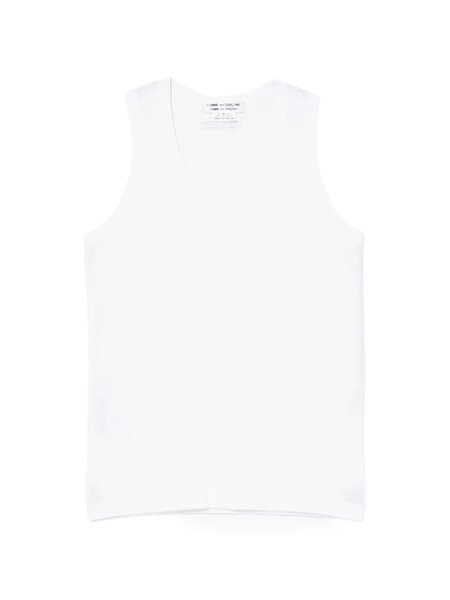  Comme Des Garçons Comme Des Garçons Sleeveless Top - White 