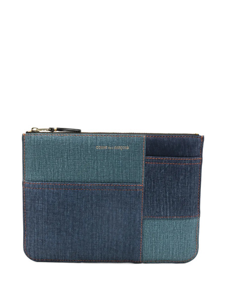  Comme Des Garçons Denim Pouch - Blue 