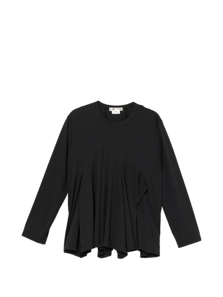 Comme Des Garçons Draped T-shirt - Black 