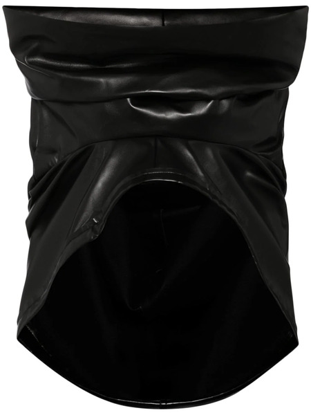  Comme Des Garçons Gathered Blouse - Black 