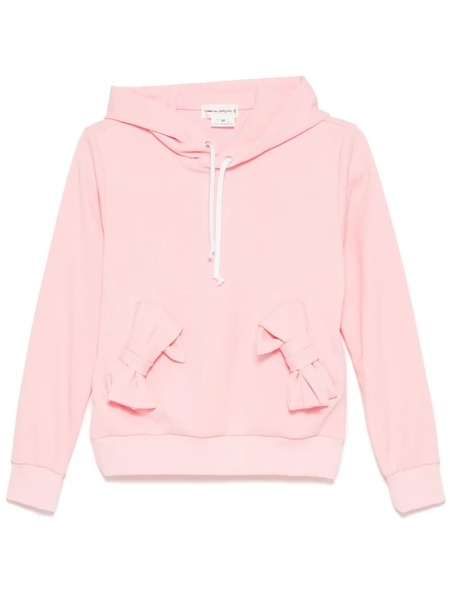  Comme Des Garçons Girl Bow Hoodie - Pink 