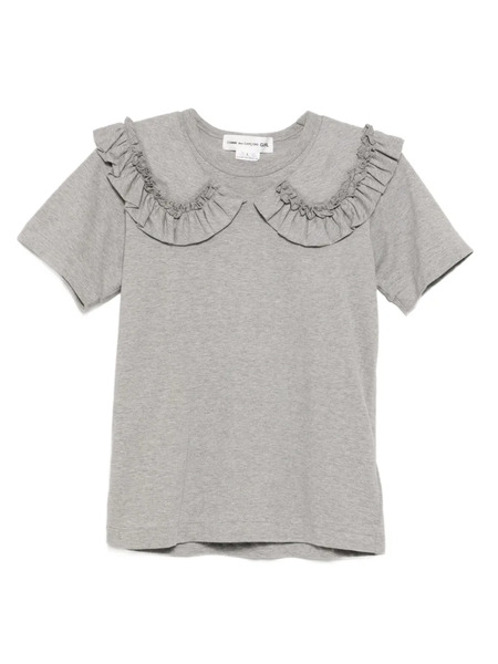  Comme Des Garçons Girl Ruffled T-shirt - Grey 