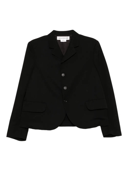  Comme Des Garçons Girl Wool Blazer - Black 