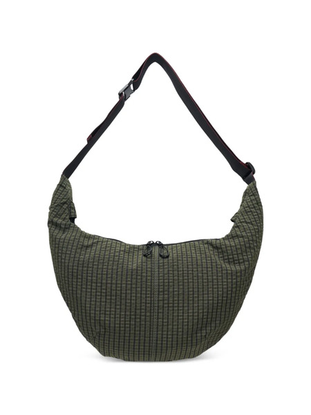  Comme Des Garçons Homme Check-pattern Shoulder Bag - Green 