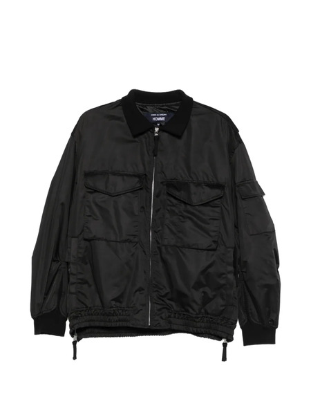  Comme Des Garçons Homme Chest-pocket Bomber Jacket - Black 