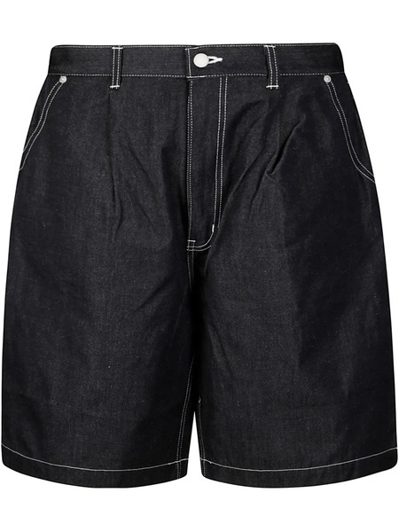  Comme Des Garçons Homme Denim Bermuda Shorts - Blue 