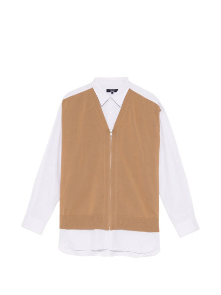  Comme Des Garçons Homme Layered Shirt - Pink 