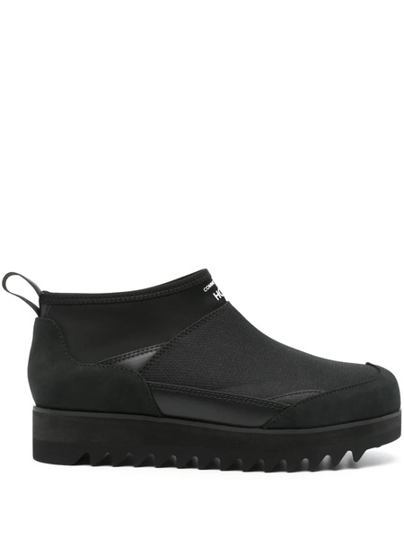  Comme Des Garçons Homme Panelled Boots - Black 