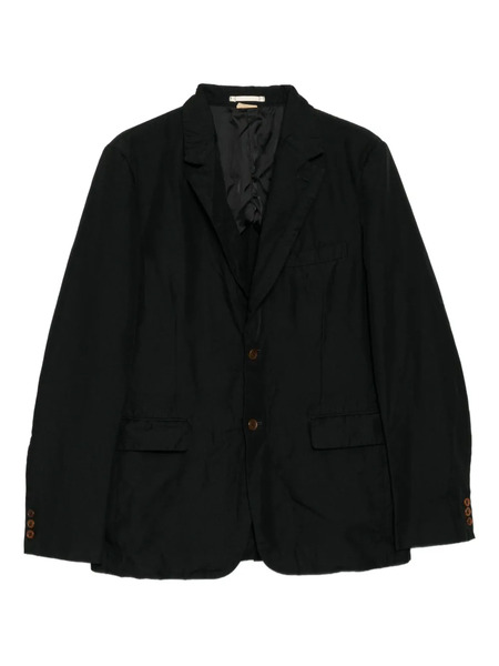  Comme Des Garçons Homme Plus Buttoned Blazer - Black 