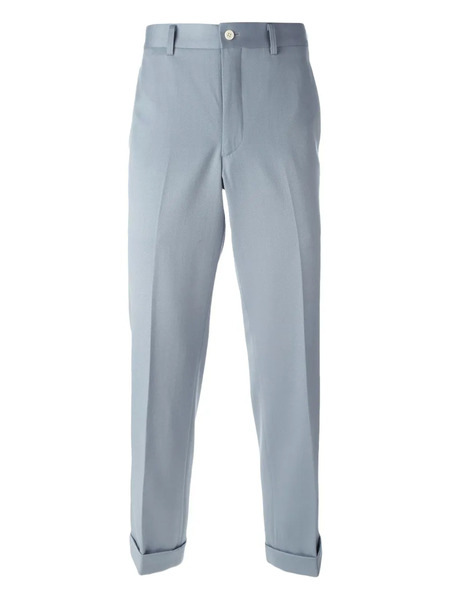  Comme Des Garçons Homme Plus Cropped Trousers - Grey 