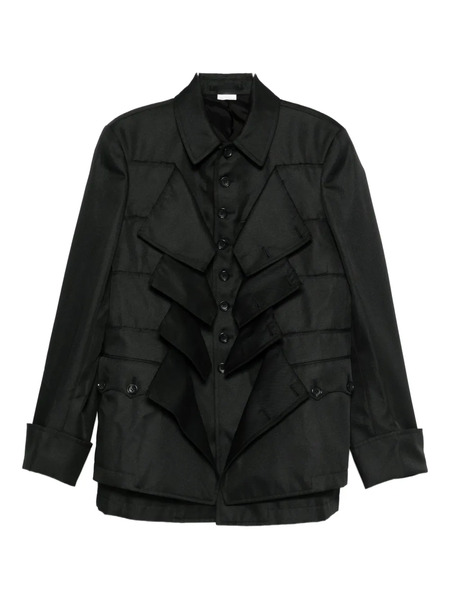  Comme Des Garçons Homme Plus Flap-pocket Jacket - Black 