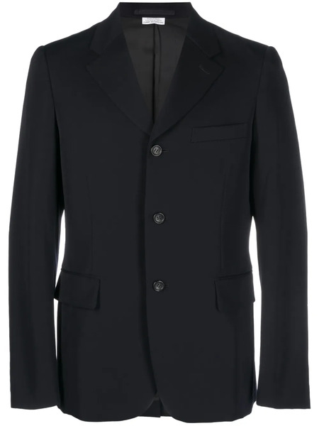  Comme Des Garçons Homme Plus Single-breasted Blazer - Blue 